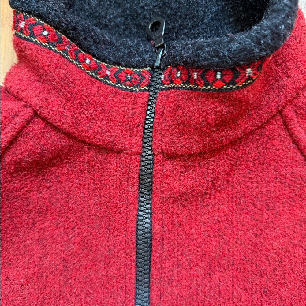Vintage ALF Kuhl  Red and black Jacket - Picture 4 of 10